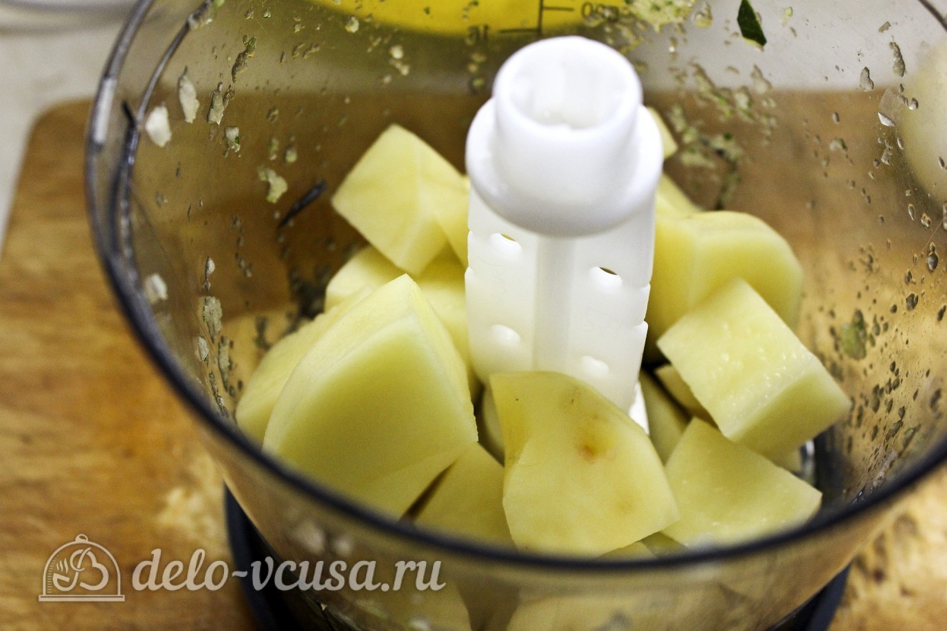 Шаг 8 приготовления Оладьи из кабачков и картофеля