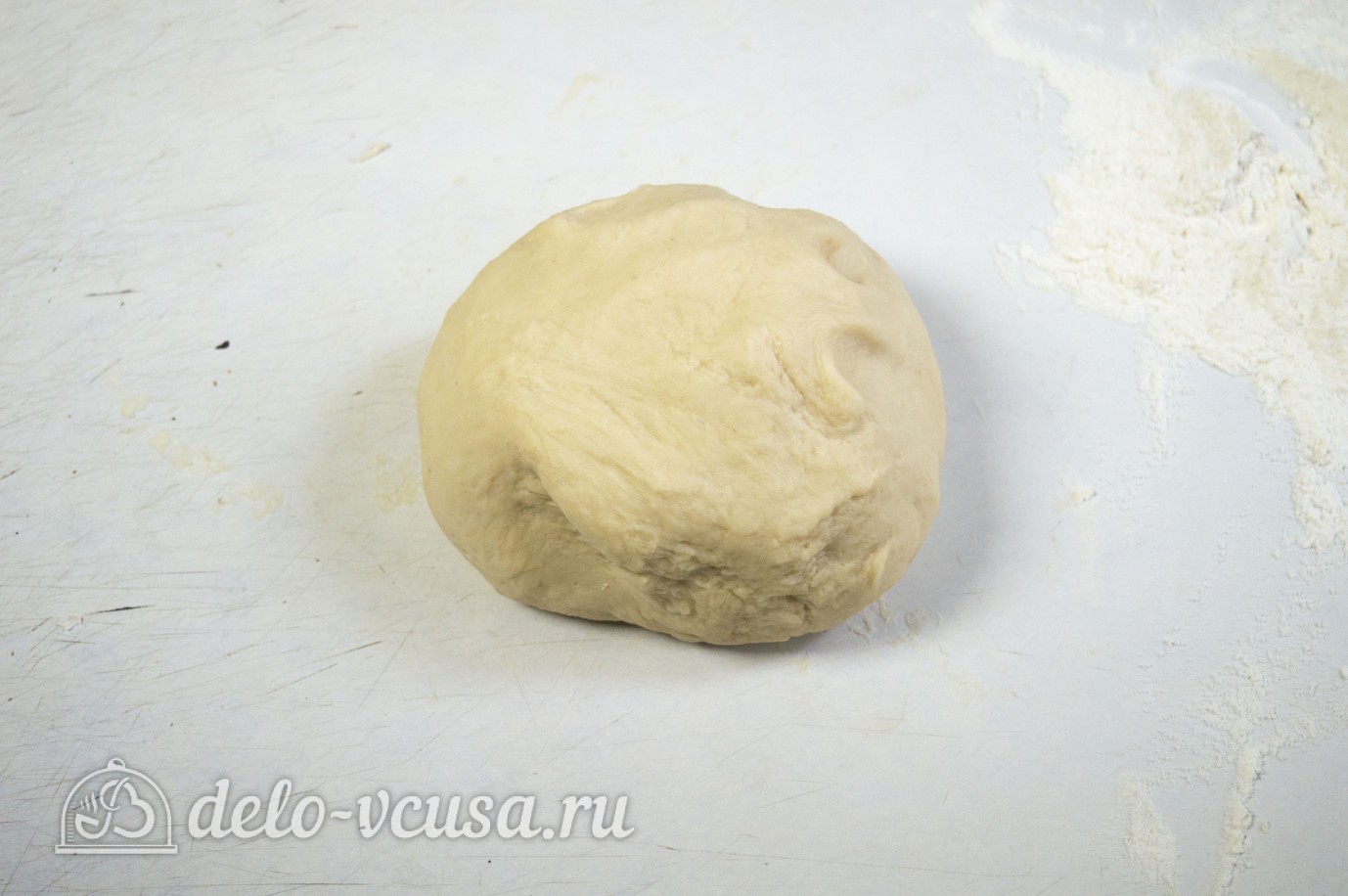 Шаг 5 приготовления Булочки с корицей