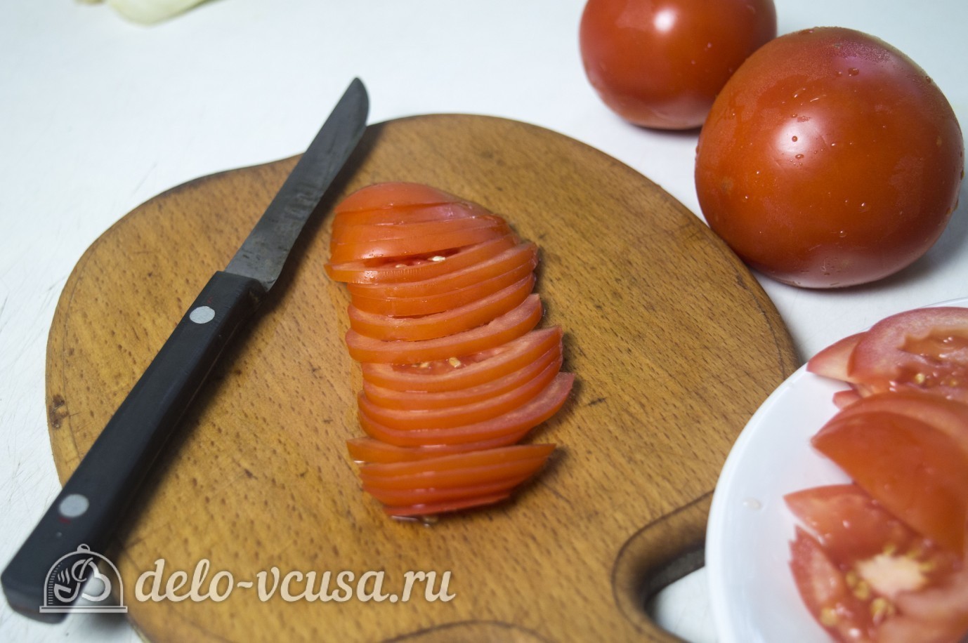 Шаг 5 приготовления Лаваш с курицей и грибами