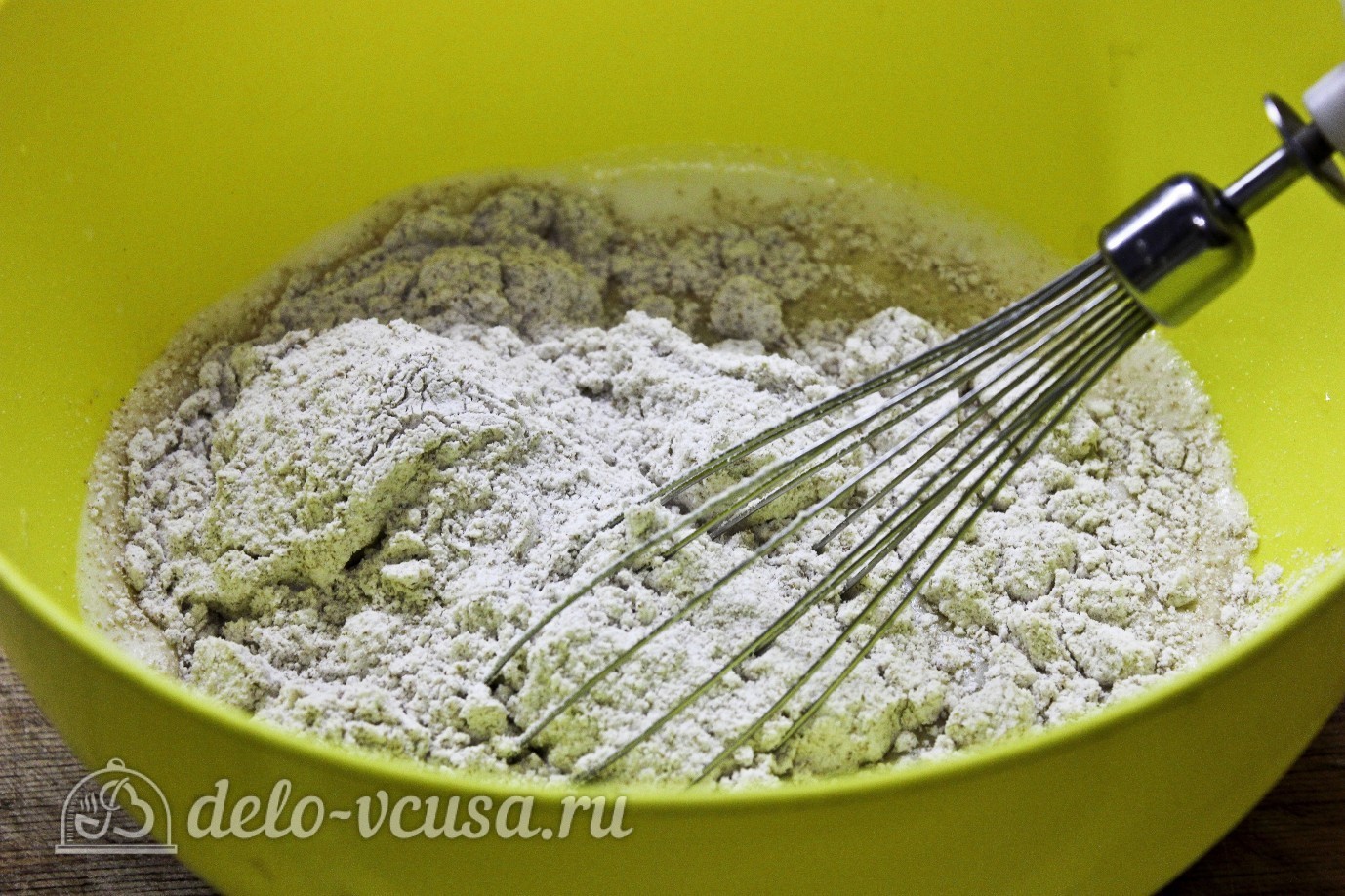 Шаг 9 приготовления Блинчики с яблоками