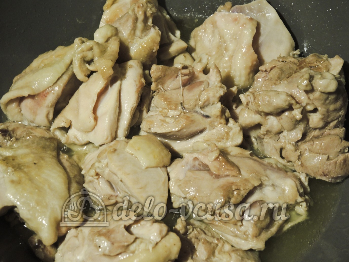Шаг 3 приготовления Курица по-средиземноморски