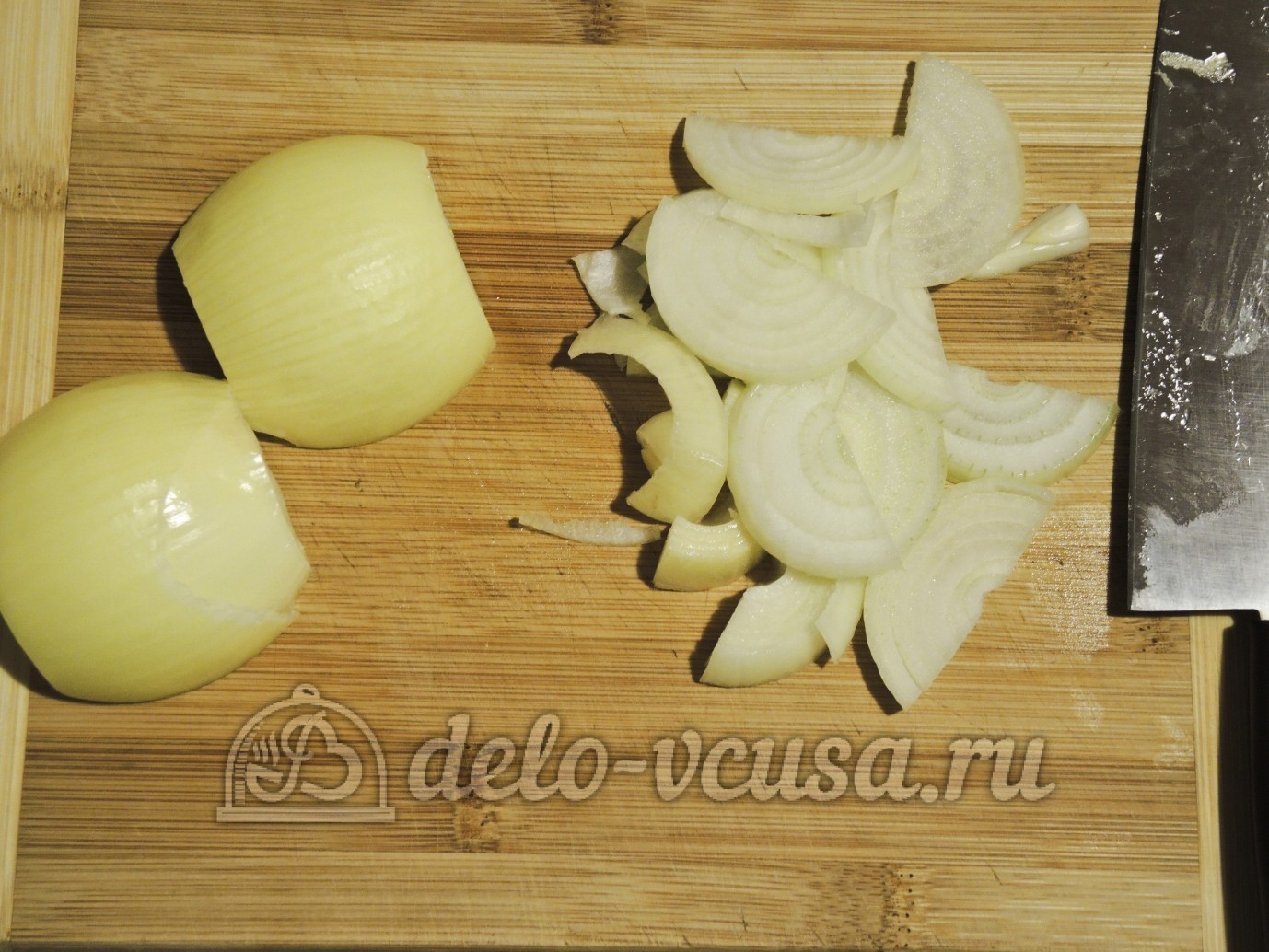 Шаг 4 приготовления Курица по-средиземноморски