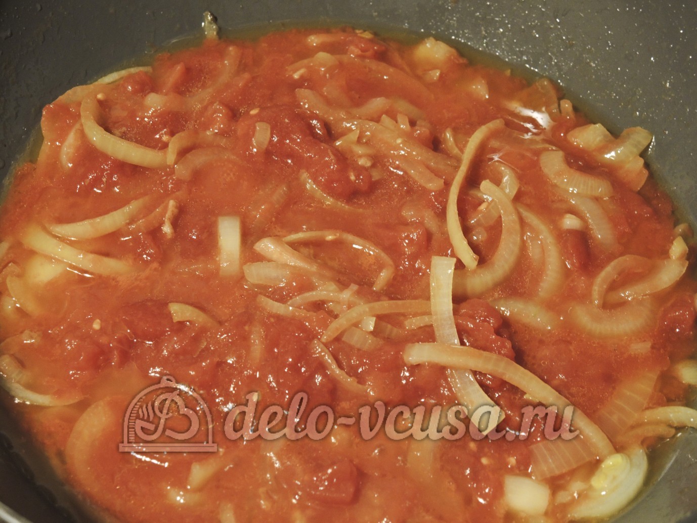 Шаг 7 приготовления Курица по-средиземноморски