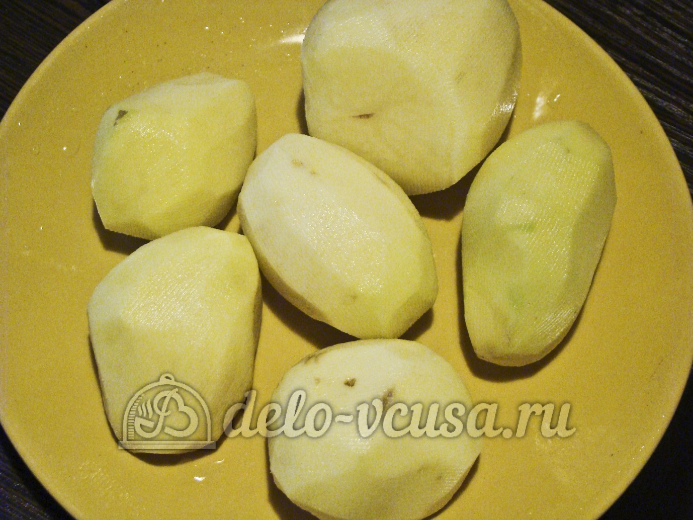 Шаг 1 приготовления Картофельные драники с мясом