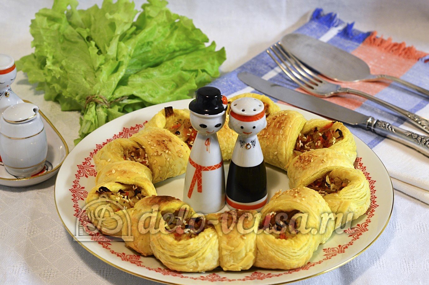 Шаг 12 приготовления Пирог с капустой и морковью