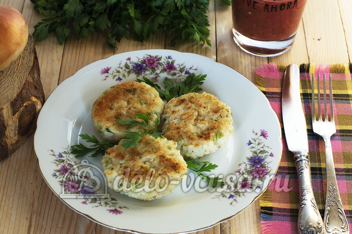 Шаг 11 приготовления Котлеты из рисовой каши