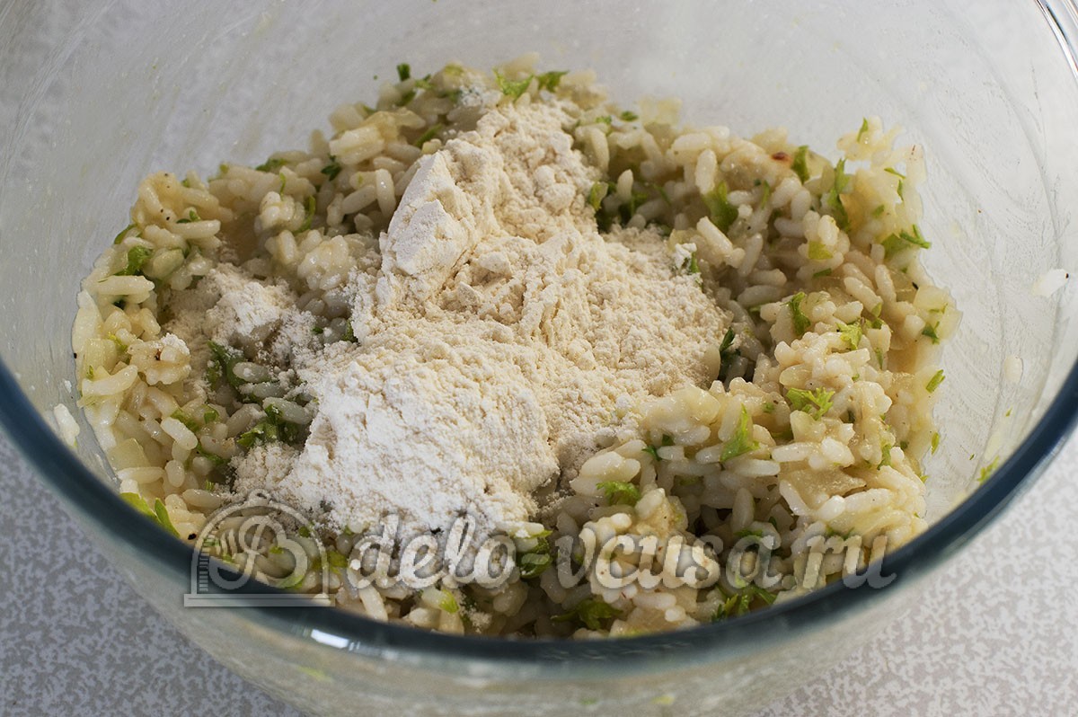 Шаг 7 приготовления Котлеты из рисовой каши