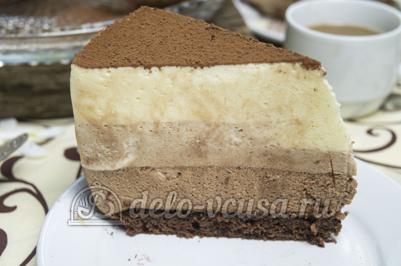Шаг 15 приготовления Торт Три шоколада
