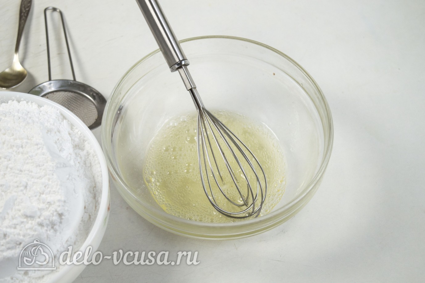 Шаг 1 приготовления Глазурь для пряников и печенья