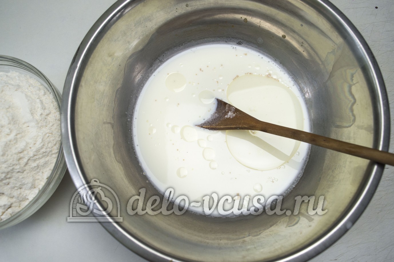 Шаг 1 приготовления Пицца Фунги