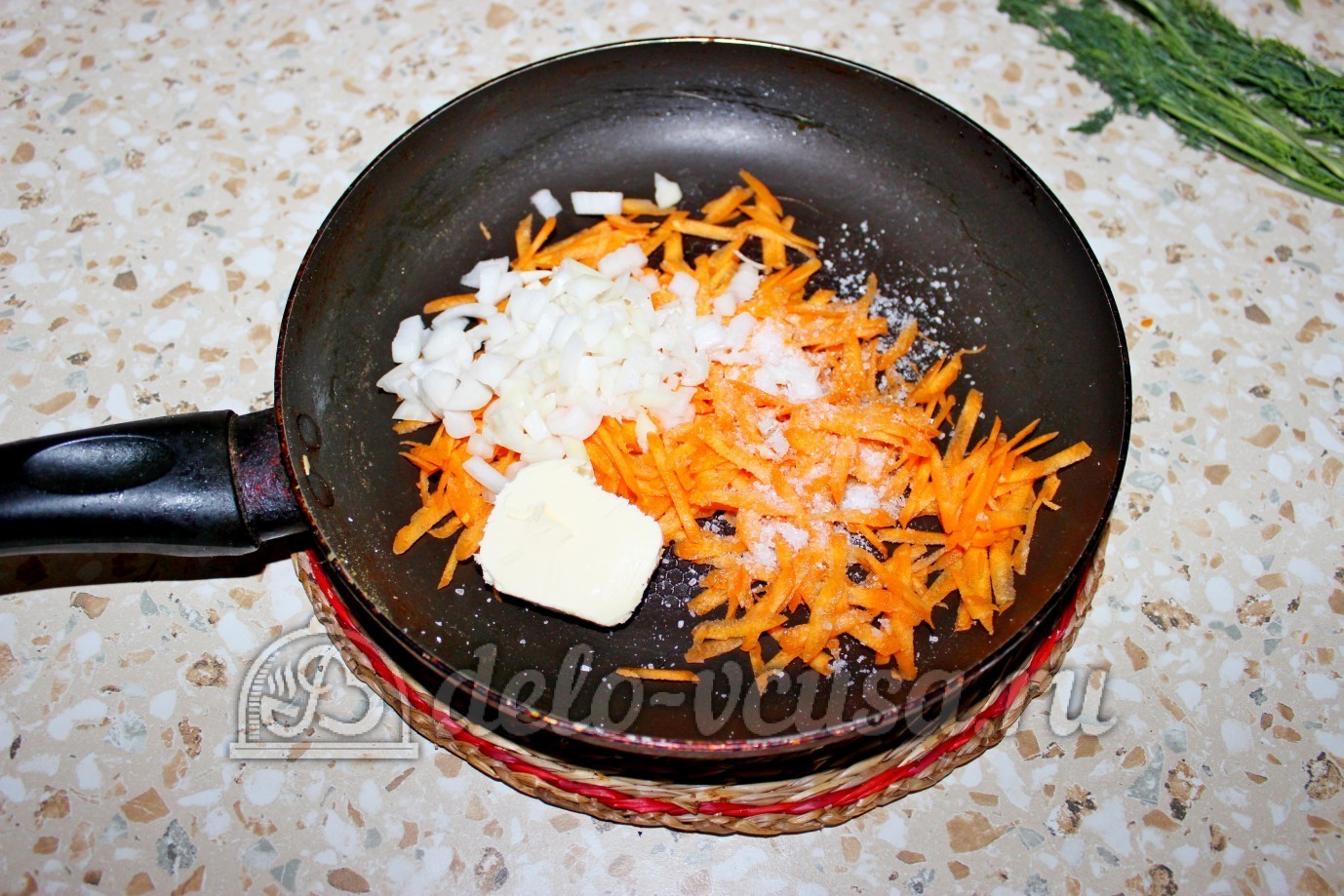 Шаг 6 приготовления Овощной суп с клецками