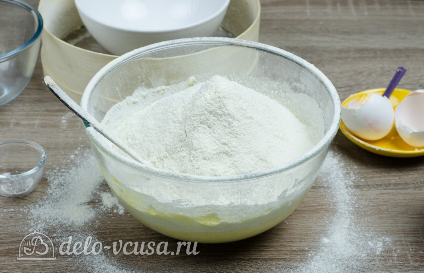 Шаг 5 приготовления Тертый пирог с вареньем