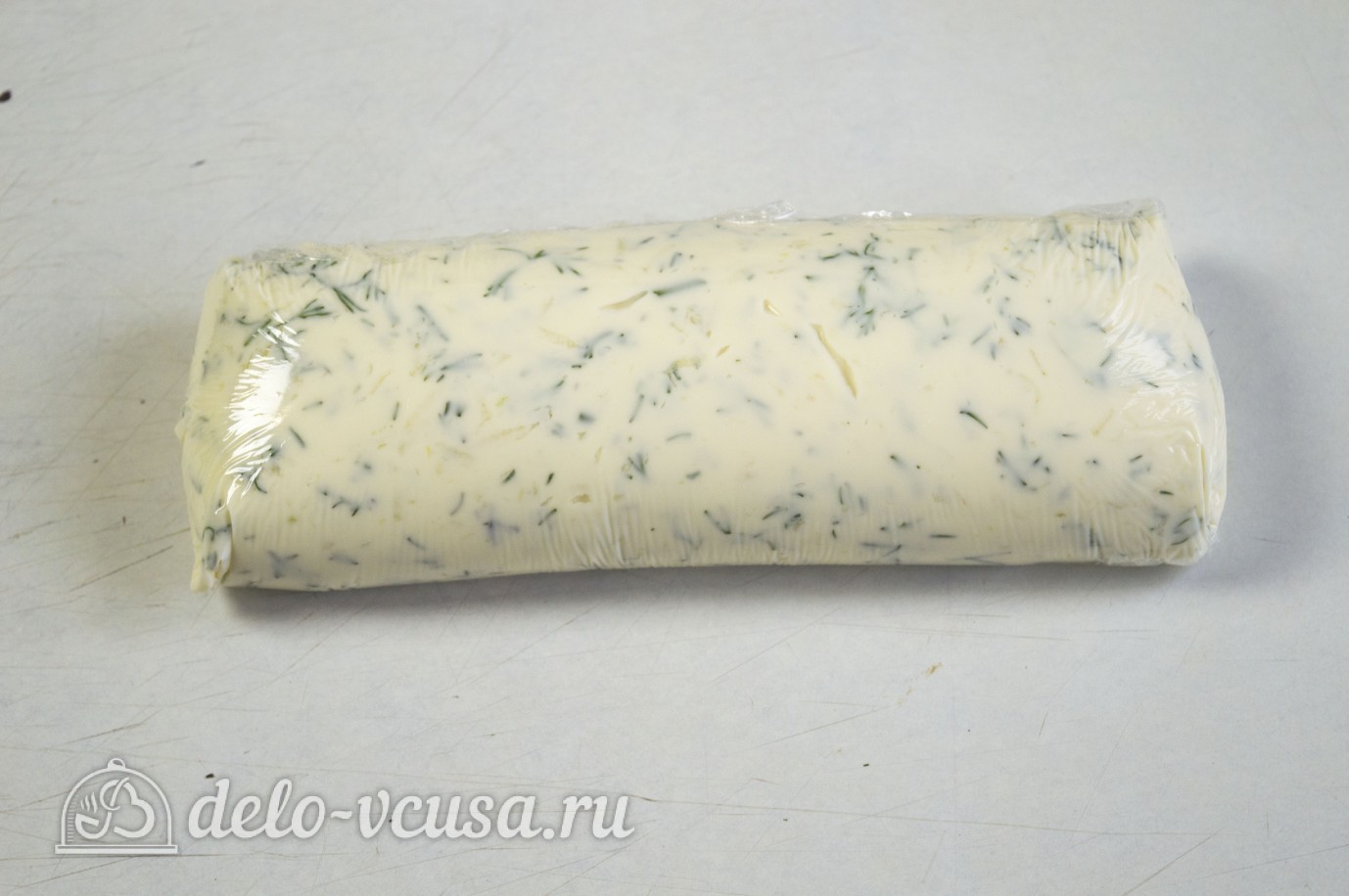 Шаг 4 приготовления Сливочное масло с чесноком и зеленью