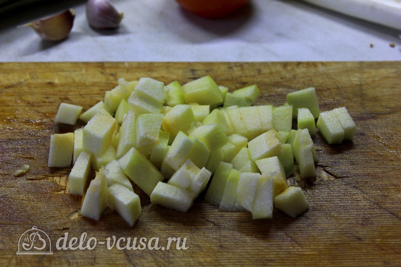 Шаг 7 приготовления Курица с овощами в горшочках