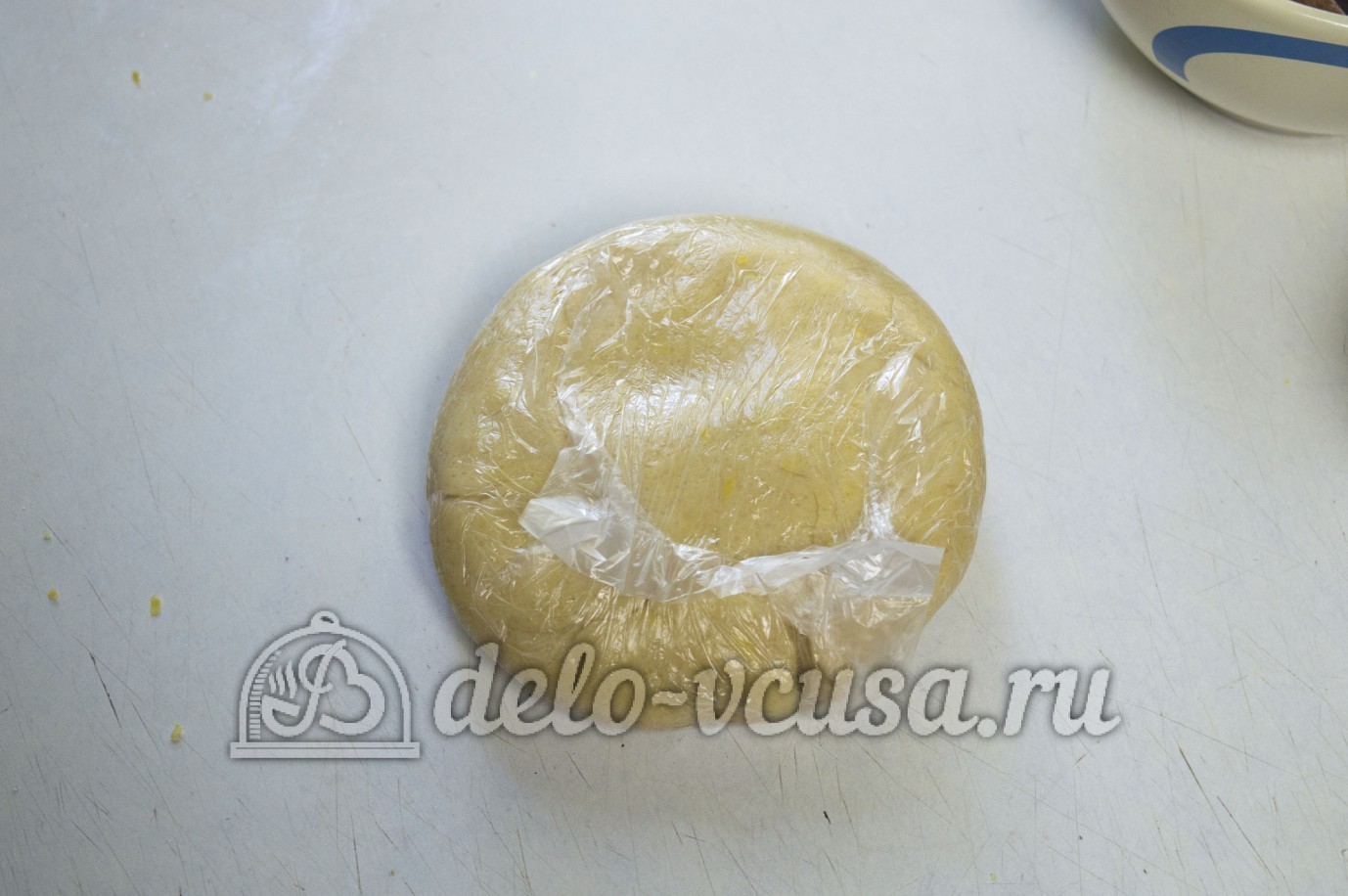 Шаг 4 приготовления Пирог с творогом и маком