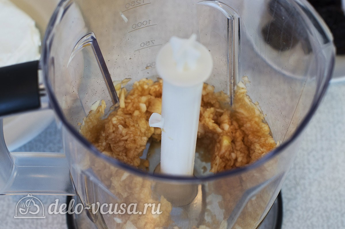 Шаг 2 приготовления Десерт из яблок и творога