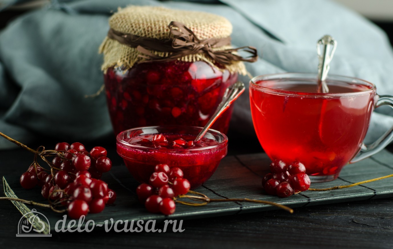 Шаг 6 приготовления Калина перетертая с сахаром