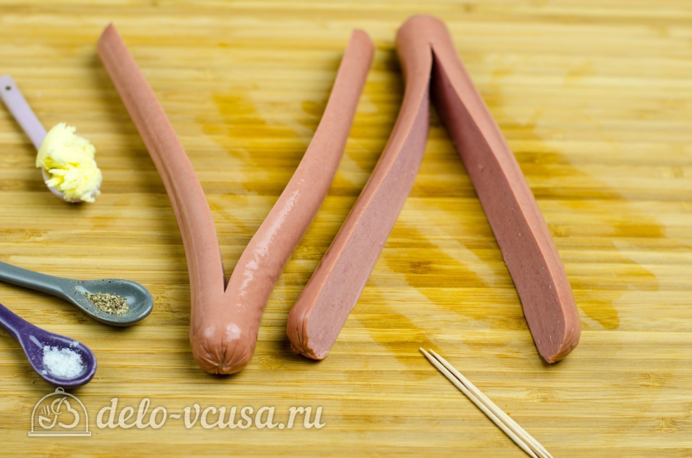 Шаг 1 приготовления Яичница Сердце