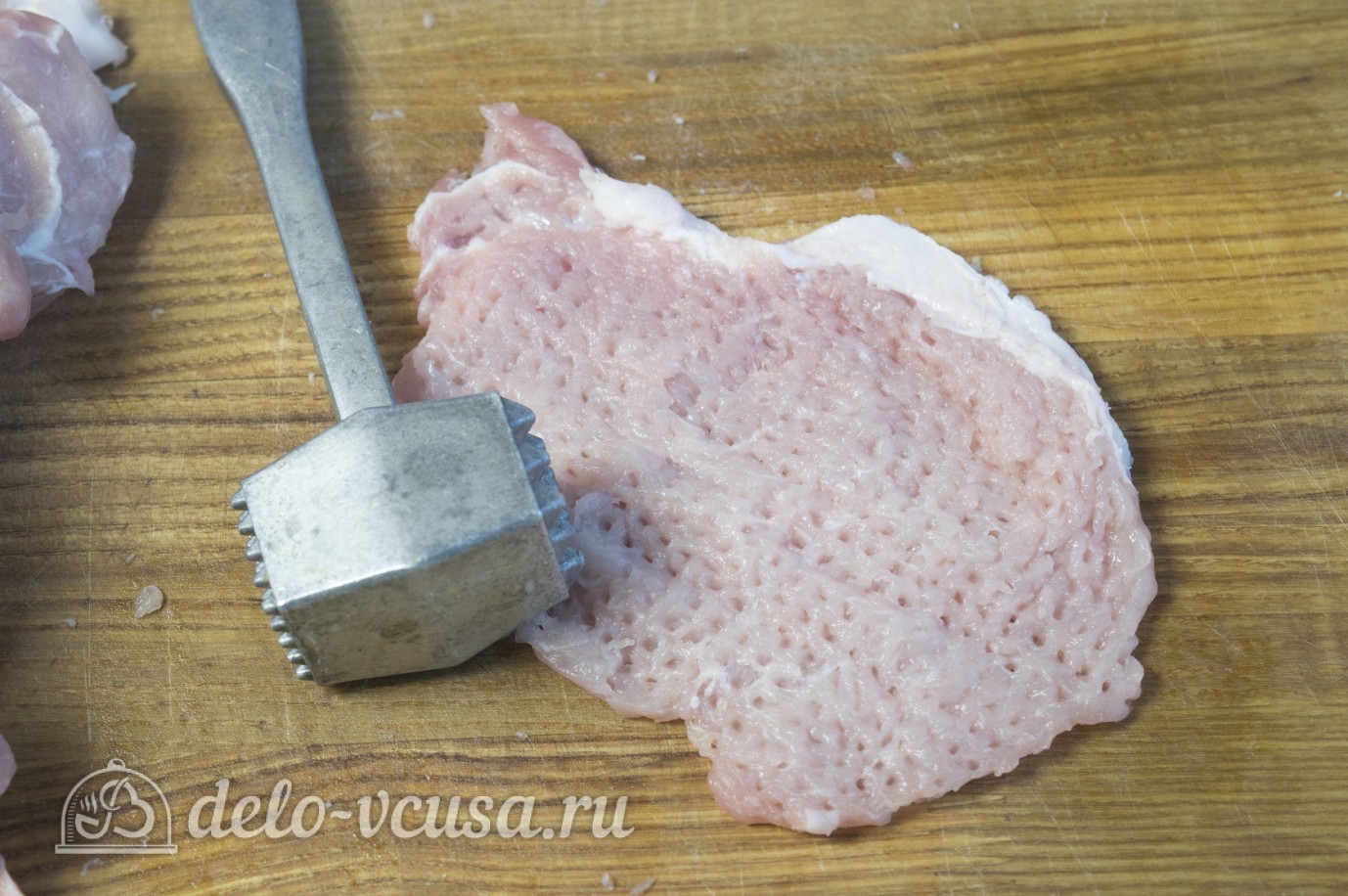 Шаг 2 приготовления Мясные рулеты с картофелем