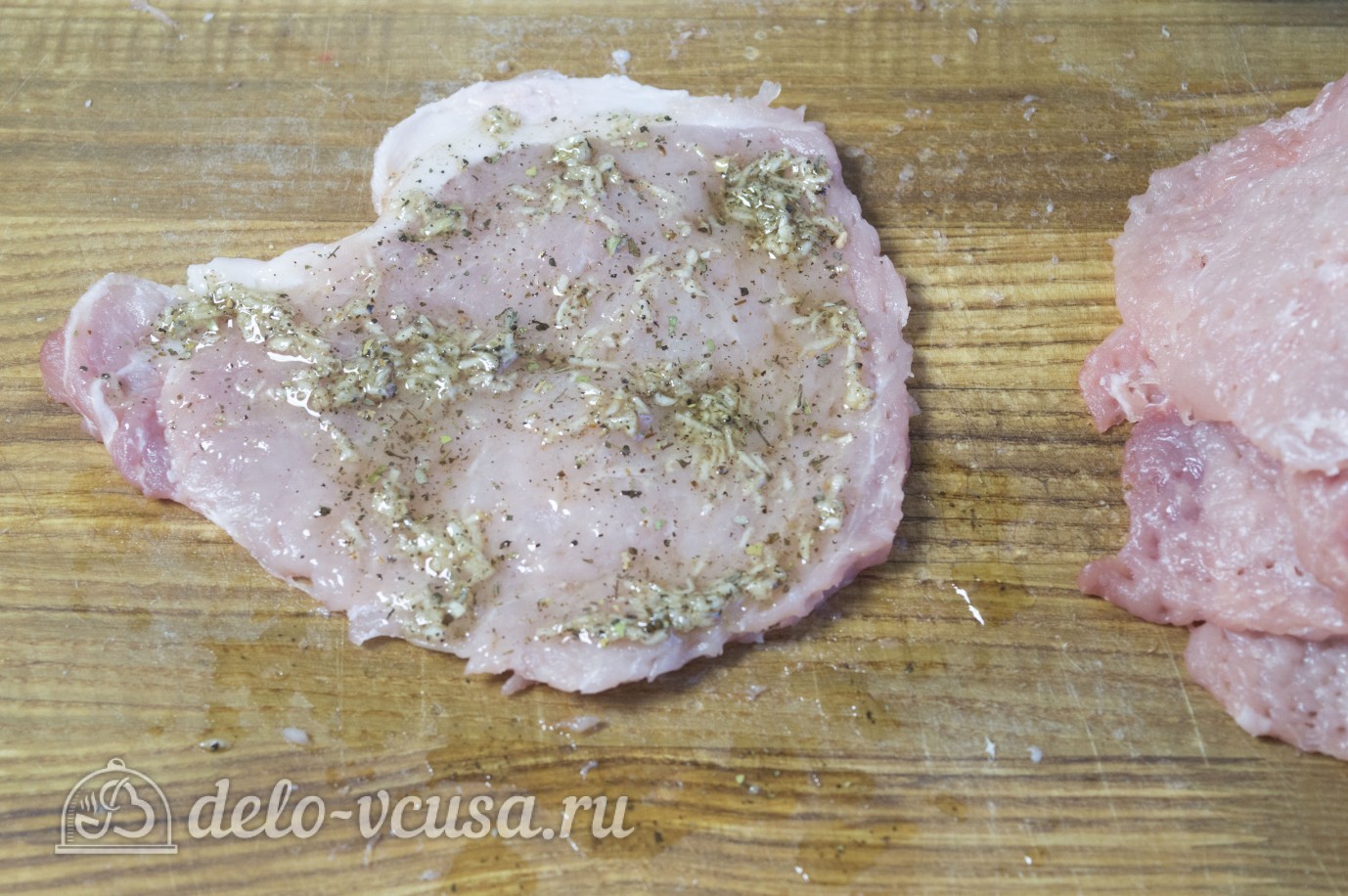 Шаг 4 приготовления Мясные рулеты с картофелем