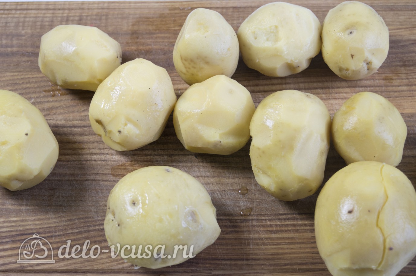 Шаг 1 приготовления Картофельные гнезда с курицей