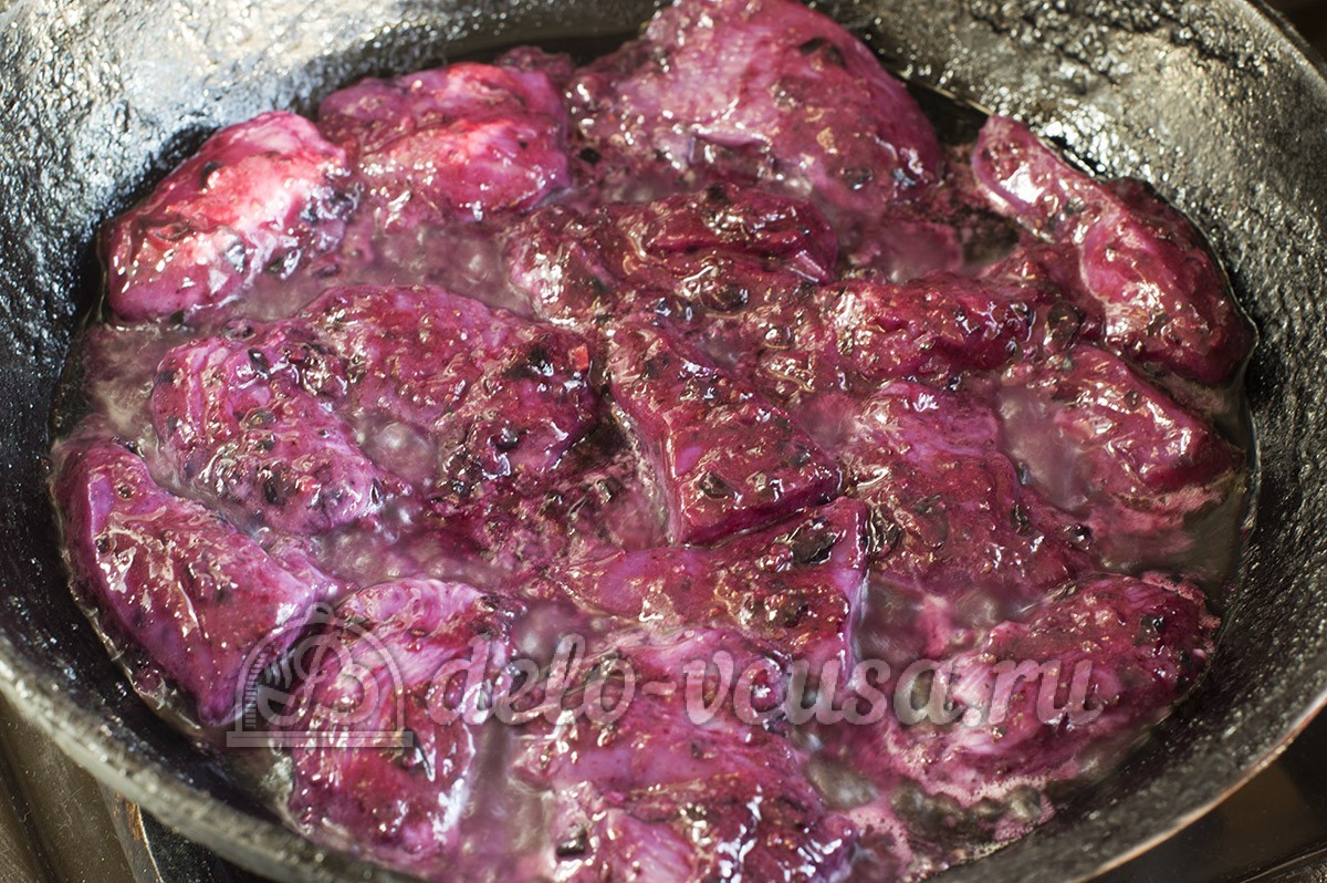Шаг 8 приготовления Куриная грудка в кисло-сладком соусе