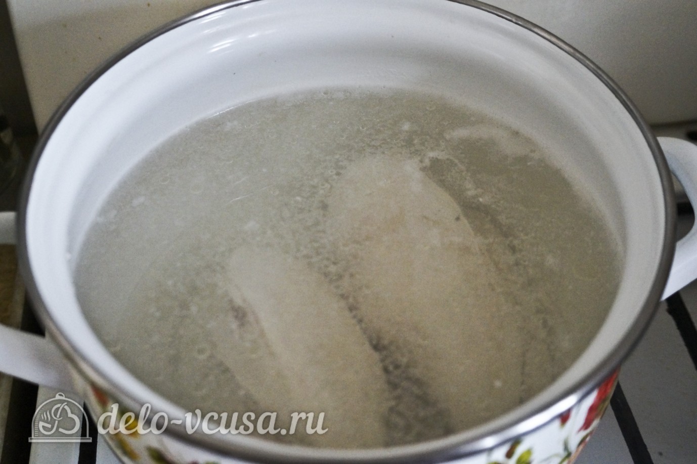 Шаг 1 приготовления Салат с блинами и грибами