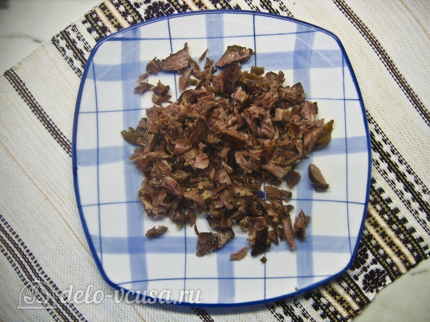 Шаг 3 приготовления Мясная солянка