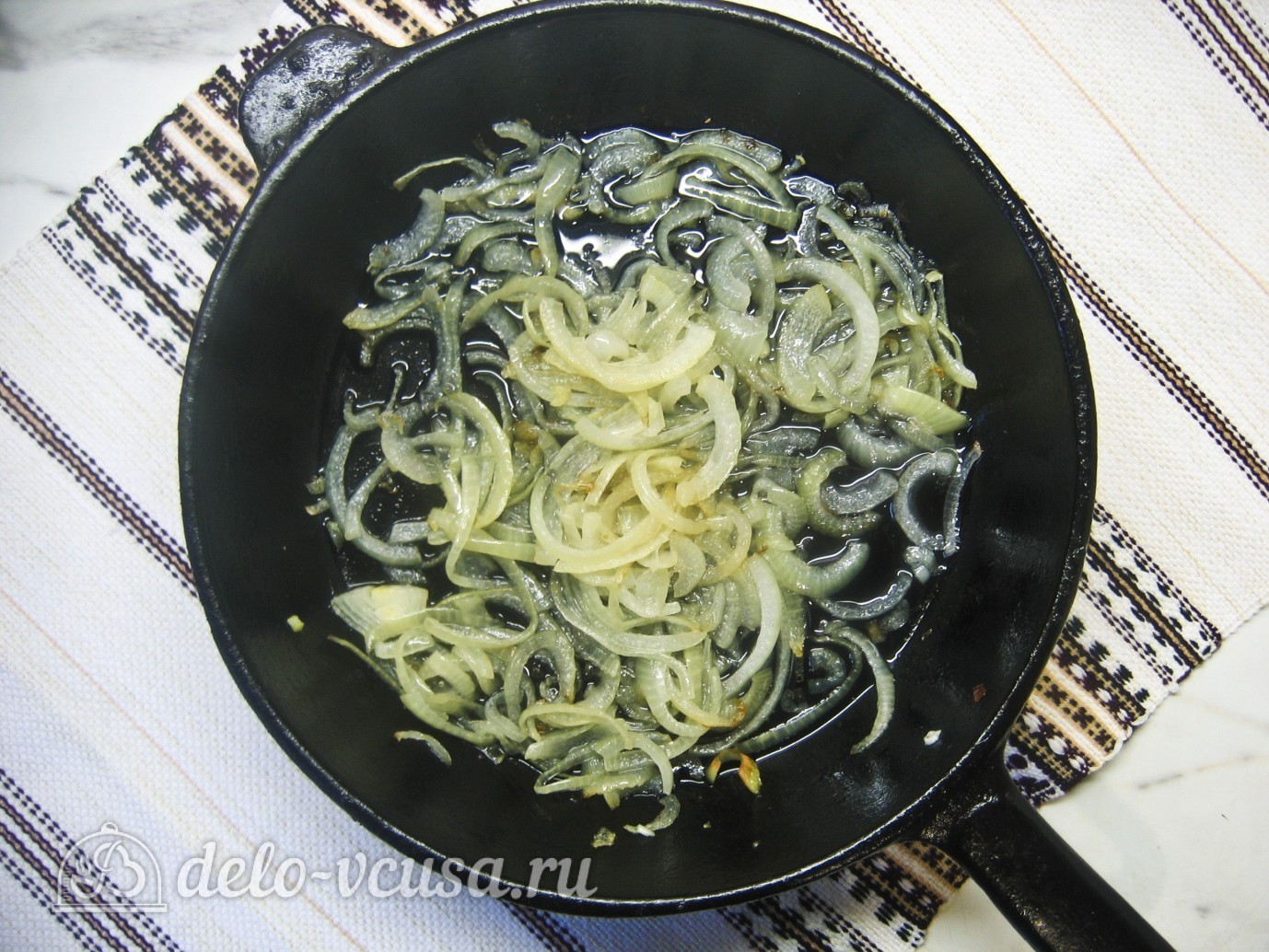 Шаг 7 приготовления Мясная солянка