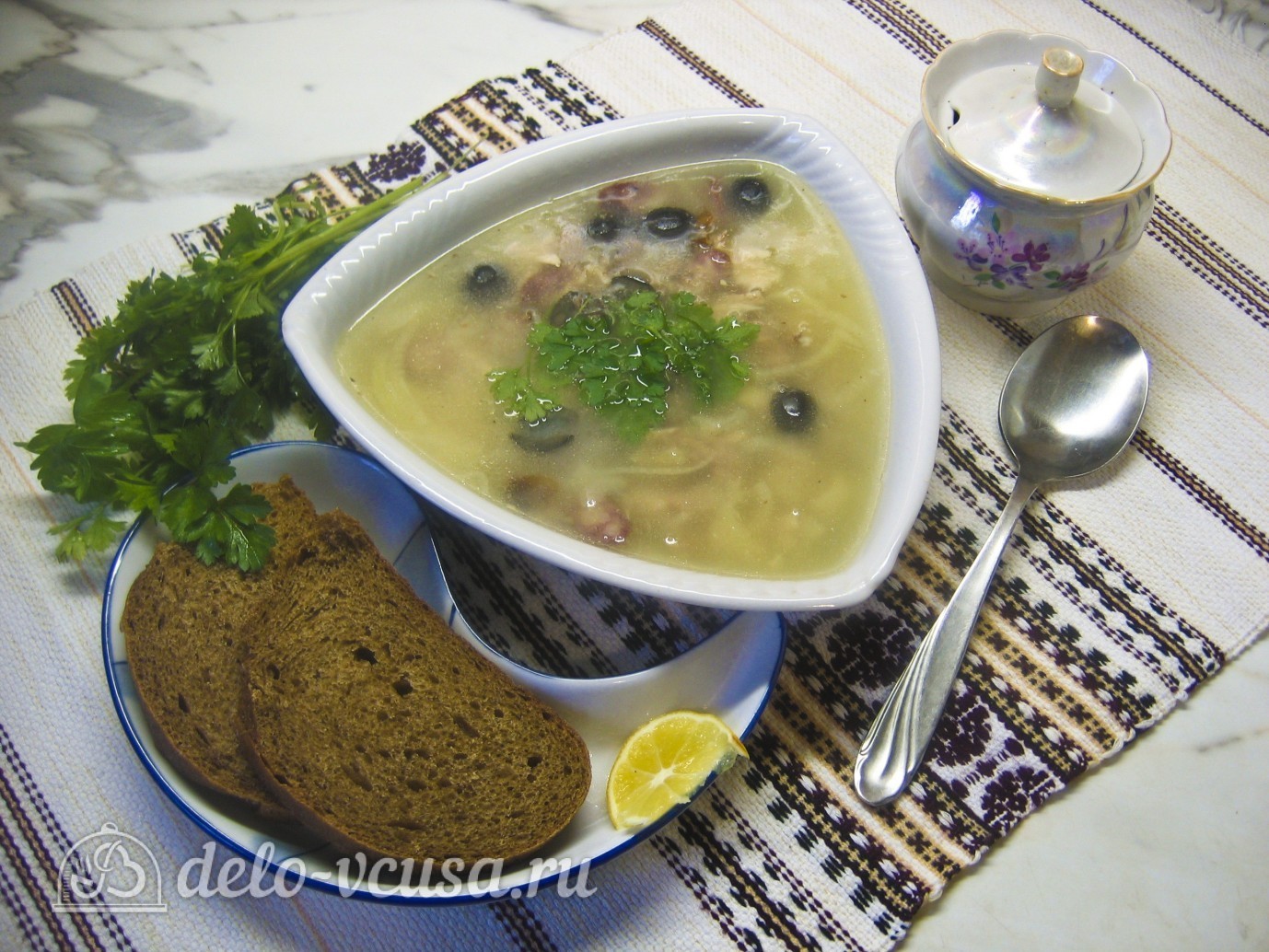 Обложка рецепта Мясная солянка