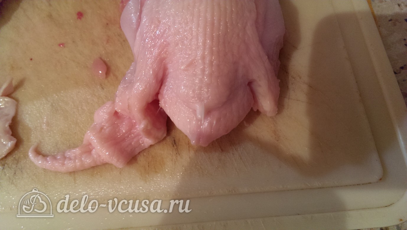 Шаг 2 приготовления Бигус с курицей