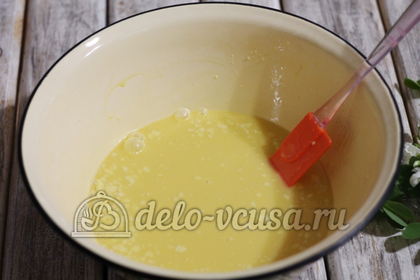 Шаг 2 приготовления Творожное мороженое с клубникой