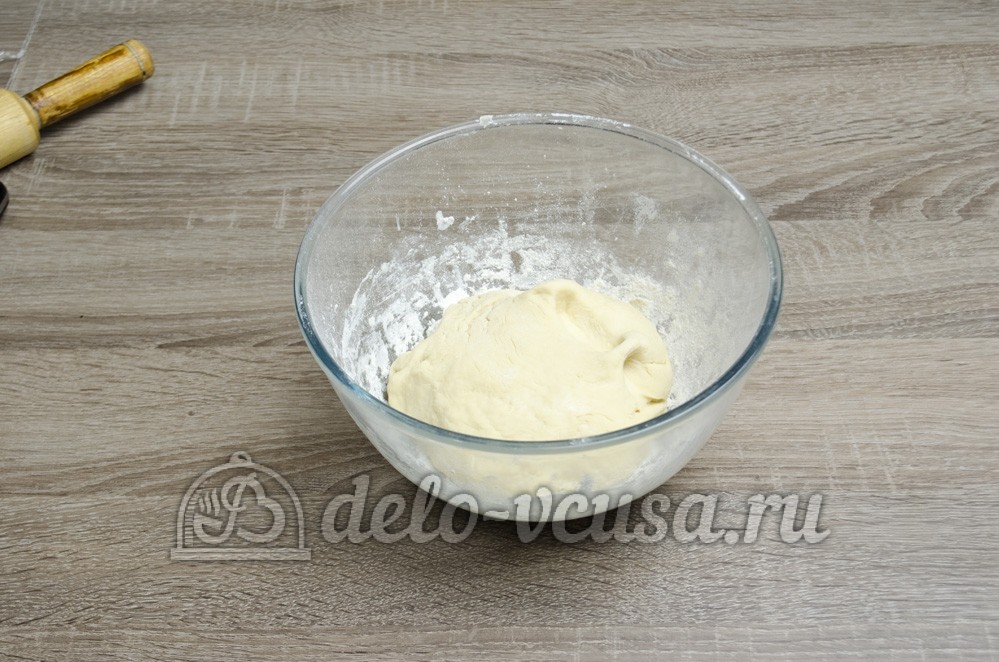 Шаг 11 приготовления Вареники с вишней
