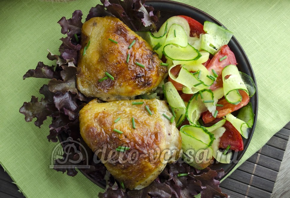 Шаг 6 приготовления Курица в кефире