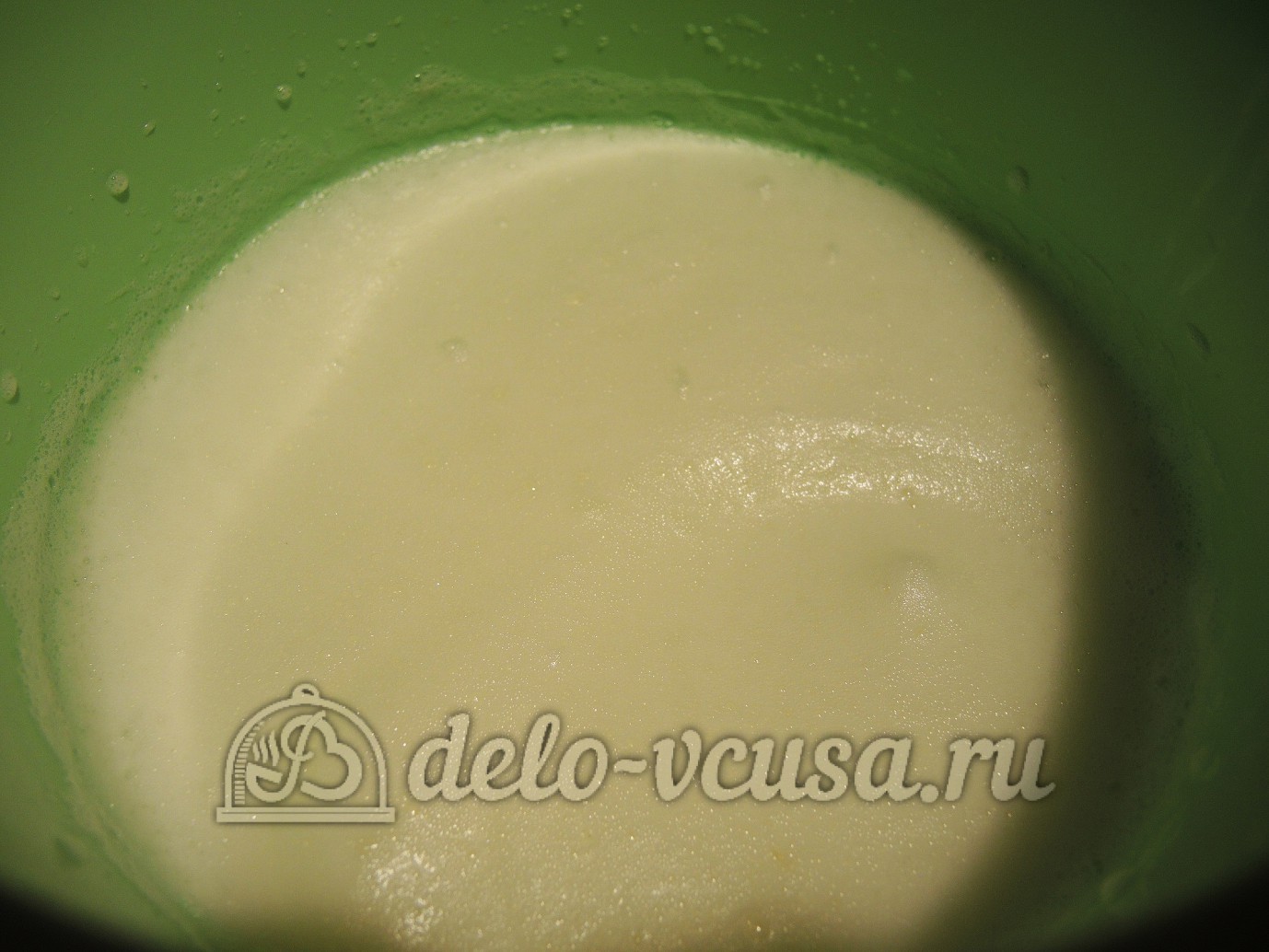 Шаг 10 приготовления Кюкю (омлет с зеленью)
