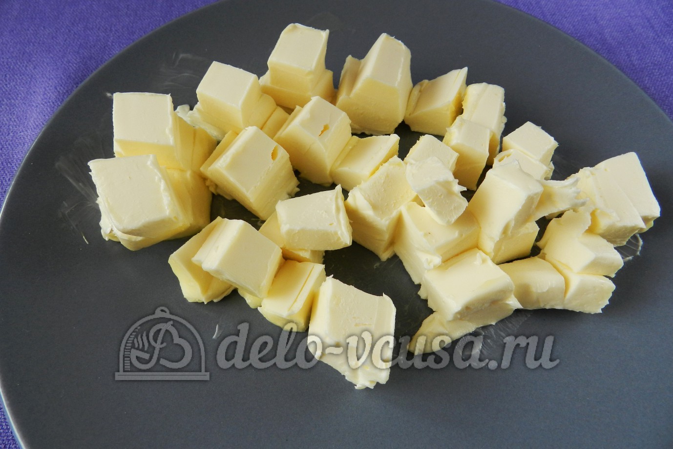Шаг 1 приготовления Банановый пирог