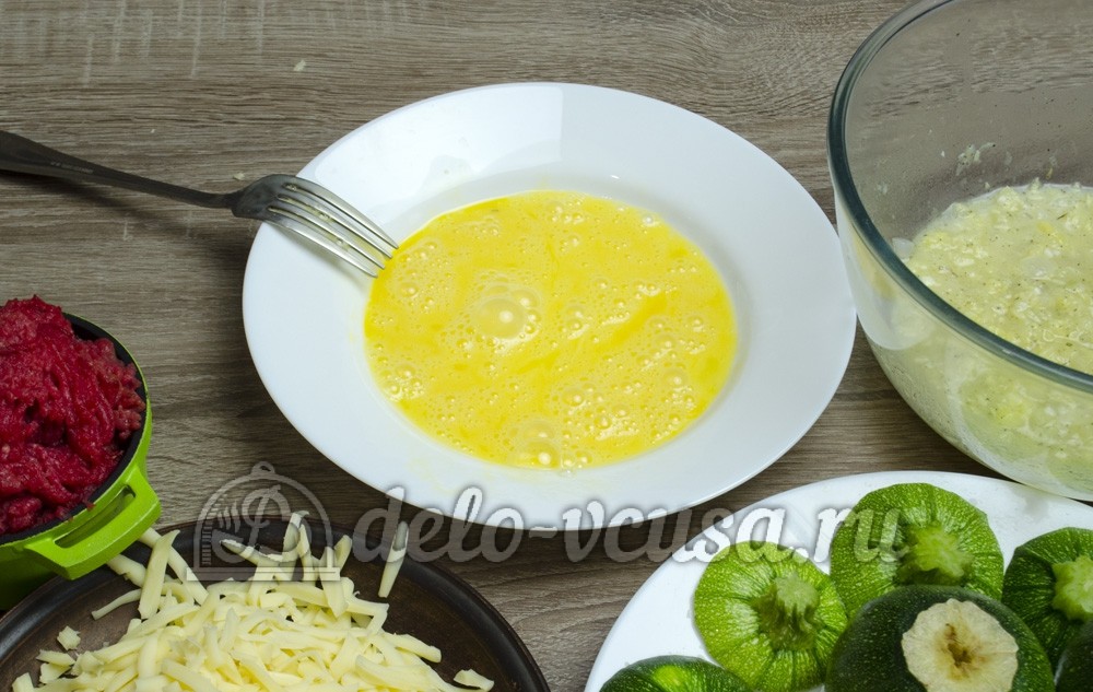 Шаг 11 приготовления Фаршированные кабачки