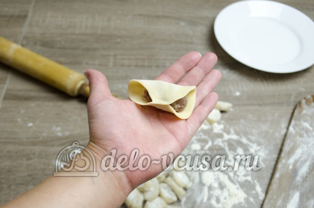 Шаг 23 приготовления Пельмени сибирские