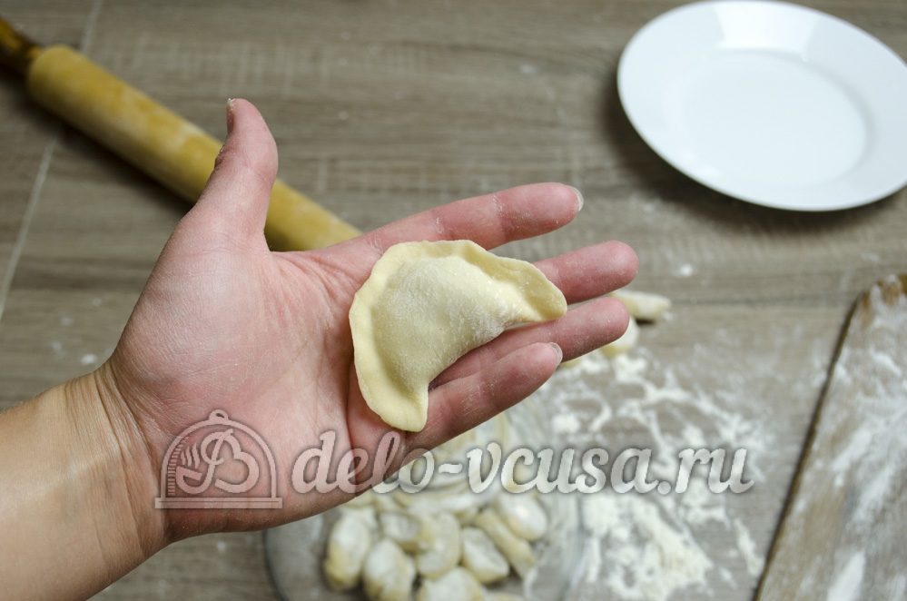 Шаг 25 приготовления Пельмени сибирские