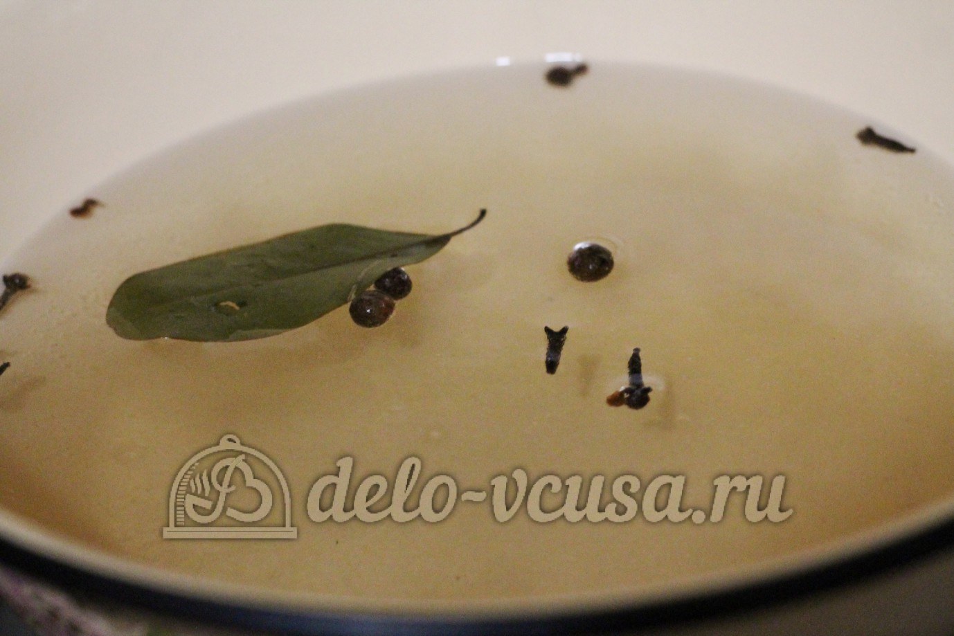 Шаг 5 приготовления Маринованная скумбрия