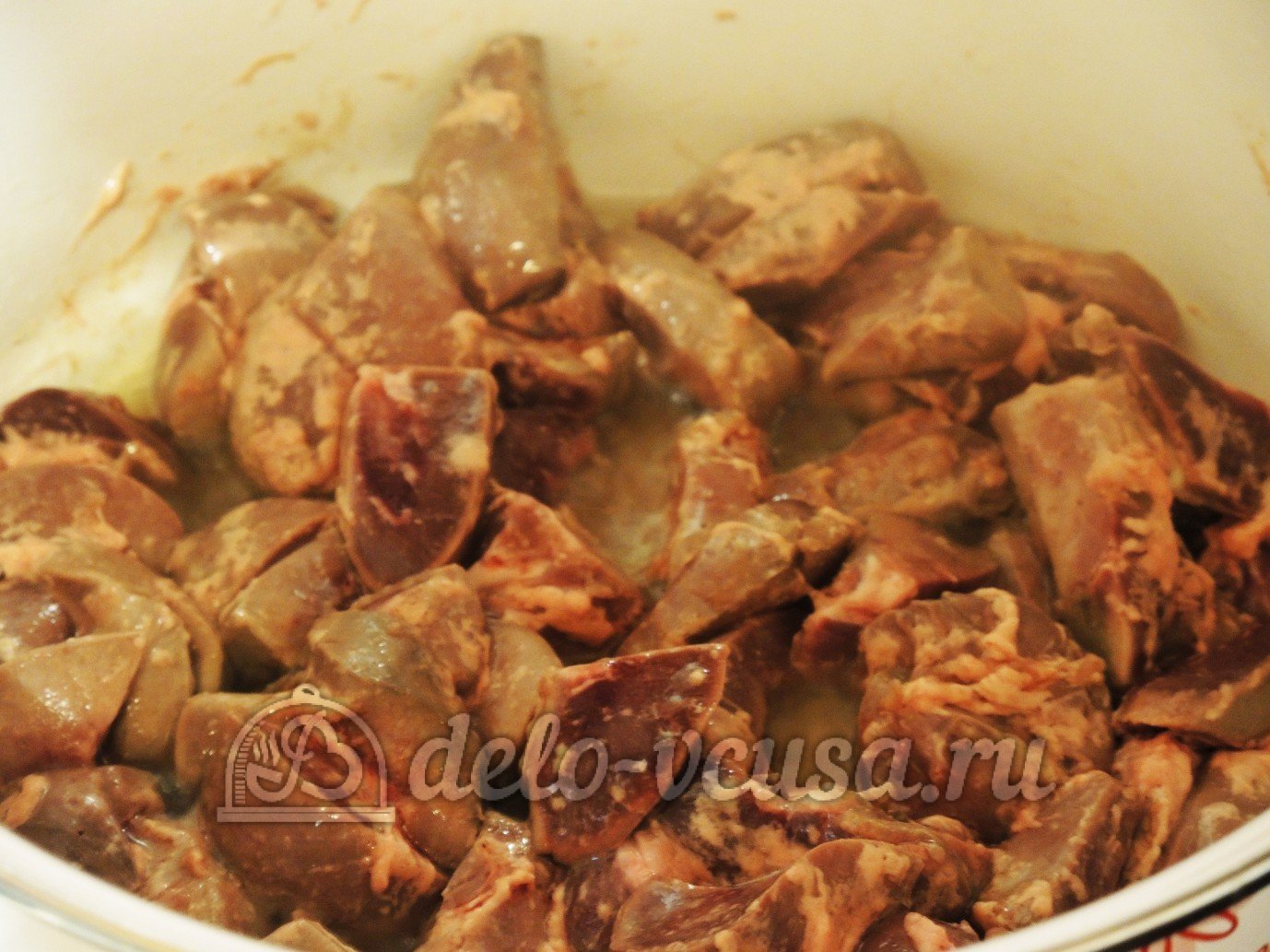 Шаг 8 приготовления Суп с почками