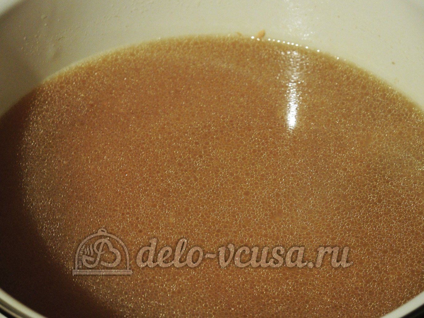 Шаг 9 приготовления Суп с почками