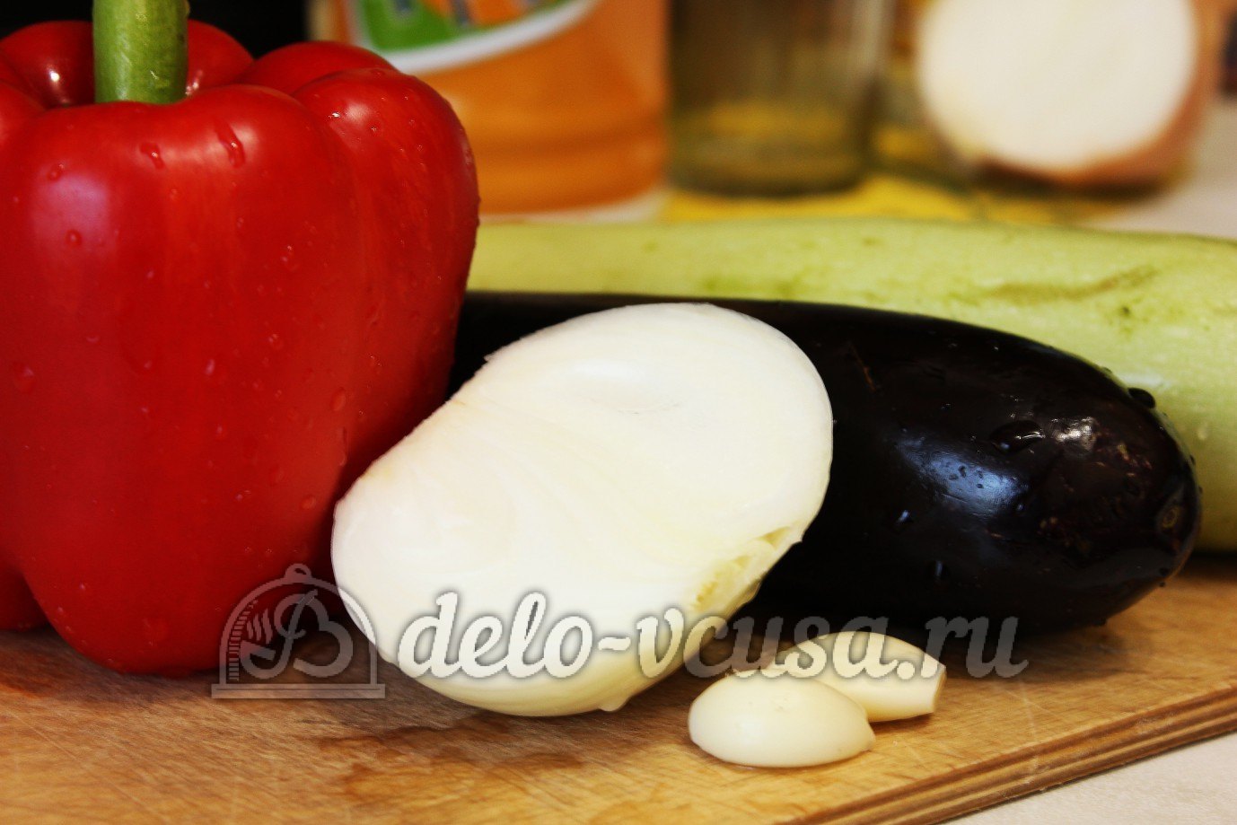 Шаг 1 приготовления Лапша удон с овощами