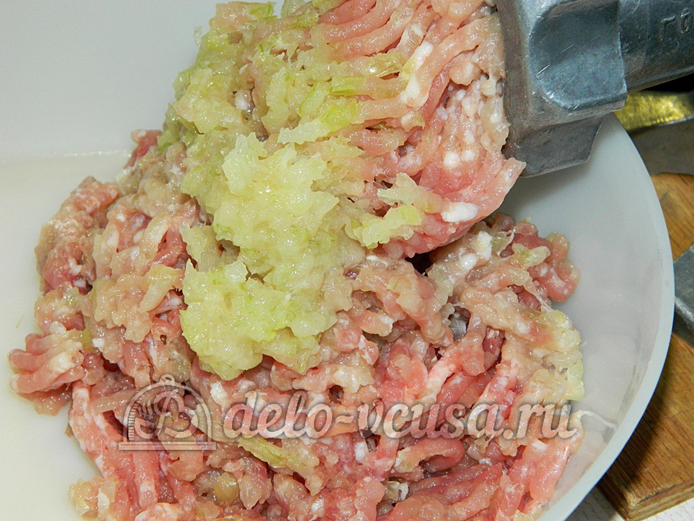 Шаг 3 приготовления Яичная лапша с мясом и овощами