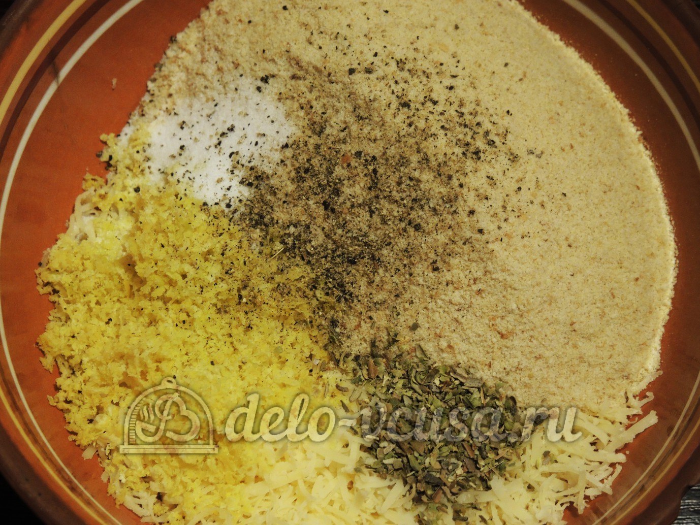 Шаг 3 приготовления Курица миланезе с томатным соусом