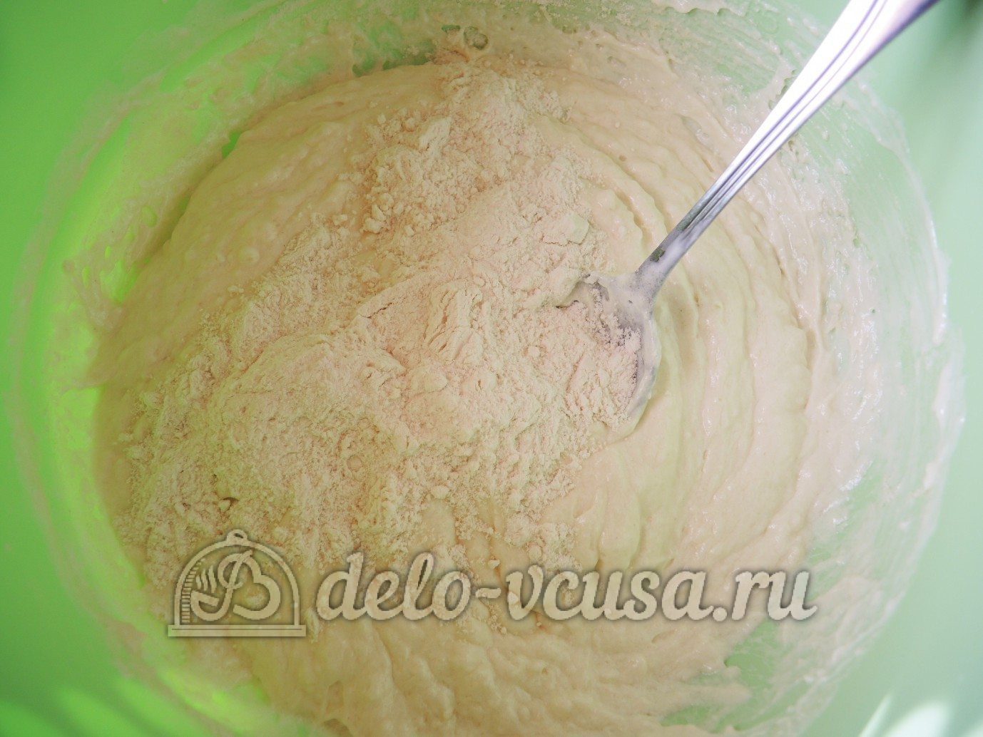 Шаг 2 приготовления Пирог с лимоном