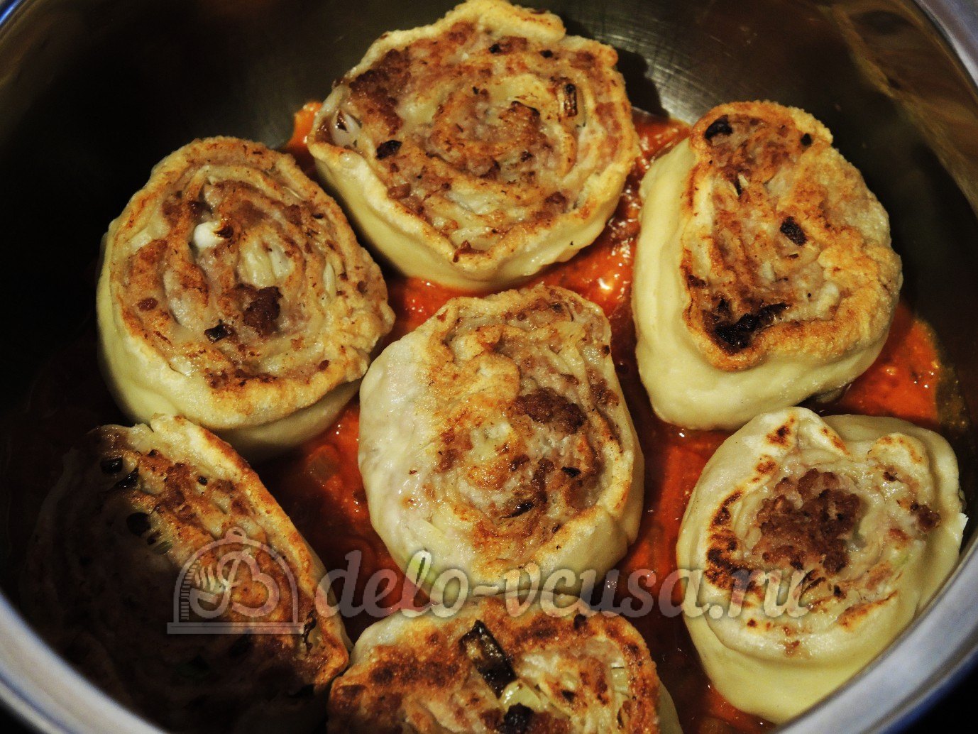 Шаг 14 приготовления Кубанские штрумбы