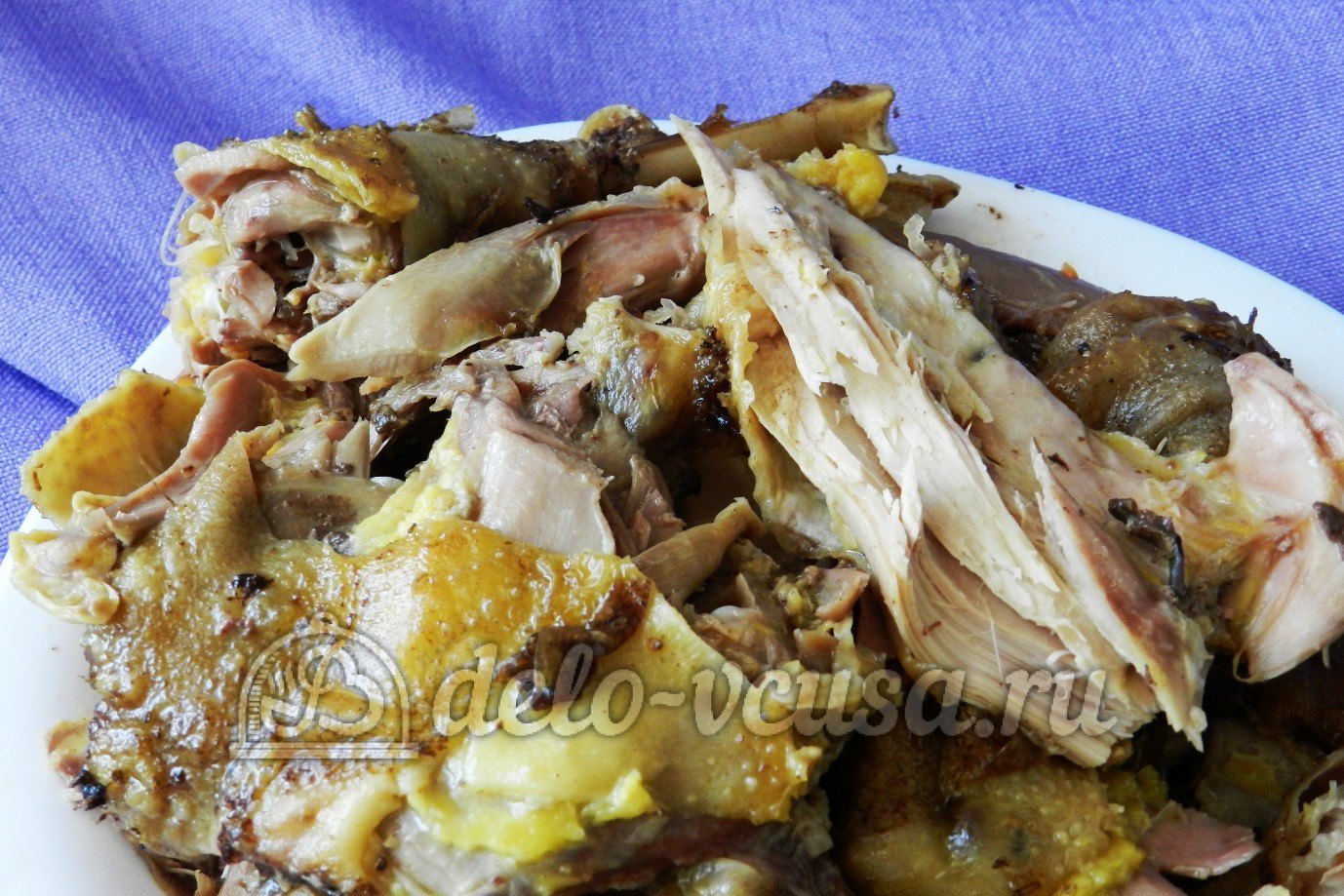 Шаг 10 приготовления Курица под овощами