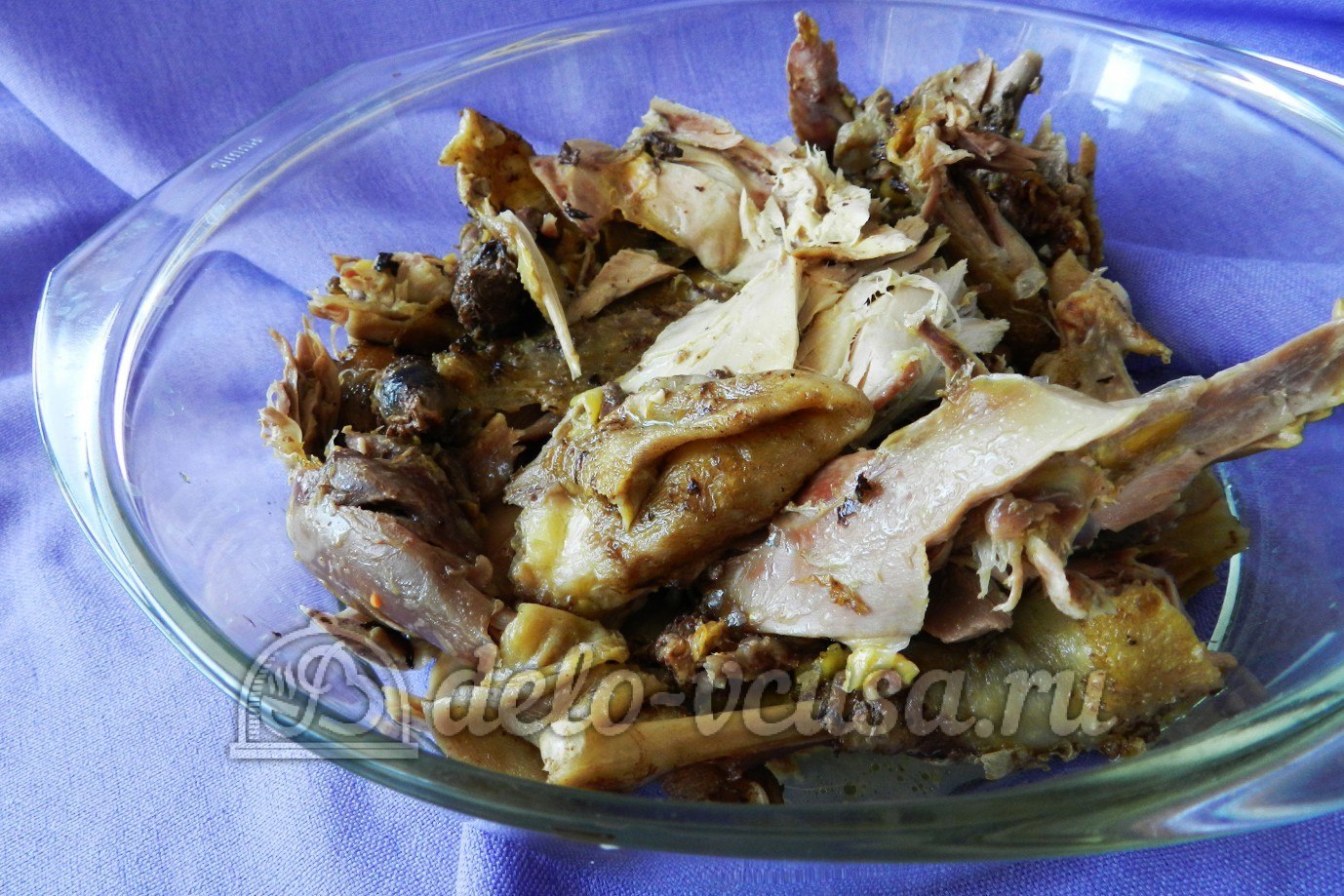 Шаг 11 приготовления Курица под овощами