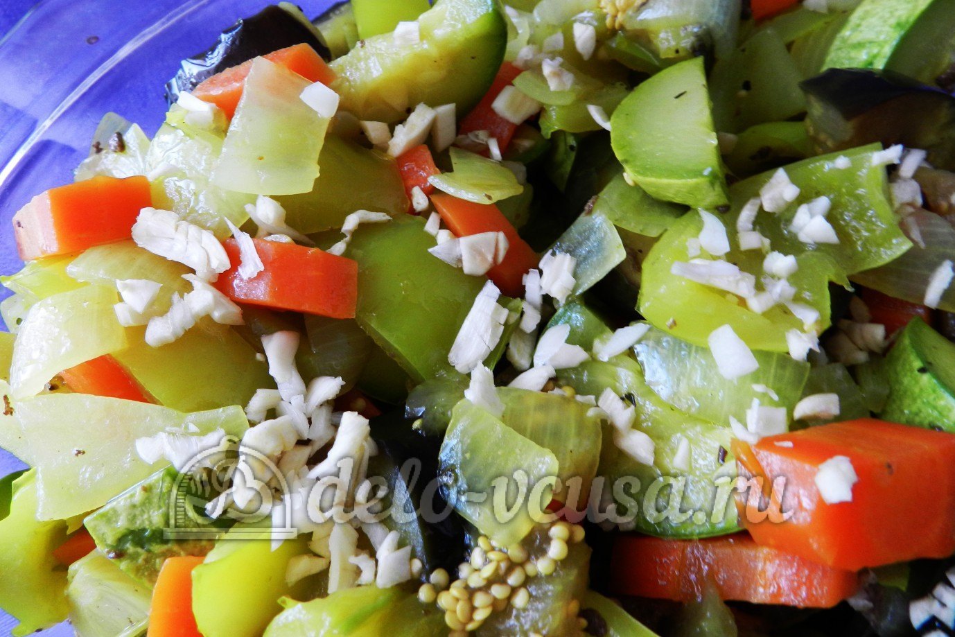 Шаг 14 приготовления Курица под овощами